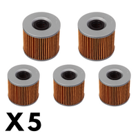 5 Pack Whites Oil Filter for Suzuki GSX400E 2 Cylinder 1980-1981