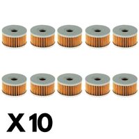 10 Pack Whites Oil Filter for Suzuki DR650SE 1996-1997