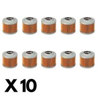 10 Pack Whites Oil Filter for BMW G650X Moto 2006-2007