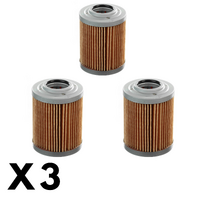 3 Pack Whites Oil Filter for Can Am Outlander 1000 Max EFI XT 2014-2016