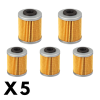 5 Pack Whites Oil Filter for KTM 520 EXC 2003