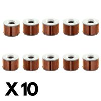 10 Pack Whites Oil Filter for Kawasaki EL250 Eliminator 1990-1998