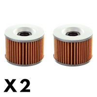 2 Pack Whites Oil Filter for Yamaha FZ750 1985-1988