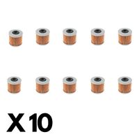 10 Pack Whites Oil Filter for Kymco Downtown 125i 2011-2013