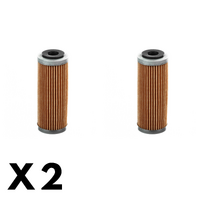 2 Pack Whites Oil Filter for Husqvarna FE350 2014-2024