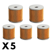 5 Pack Whites Oil Filter for Hyosung ST7L EFI 2015